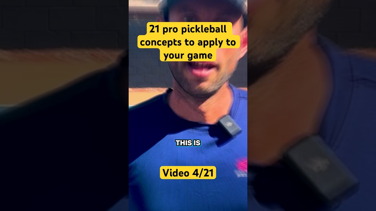 5 minutes thinking about this will lead to more wins tomorrow (VIDEO 4/21) #pickleball