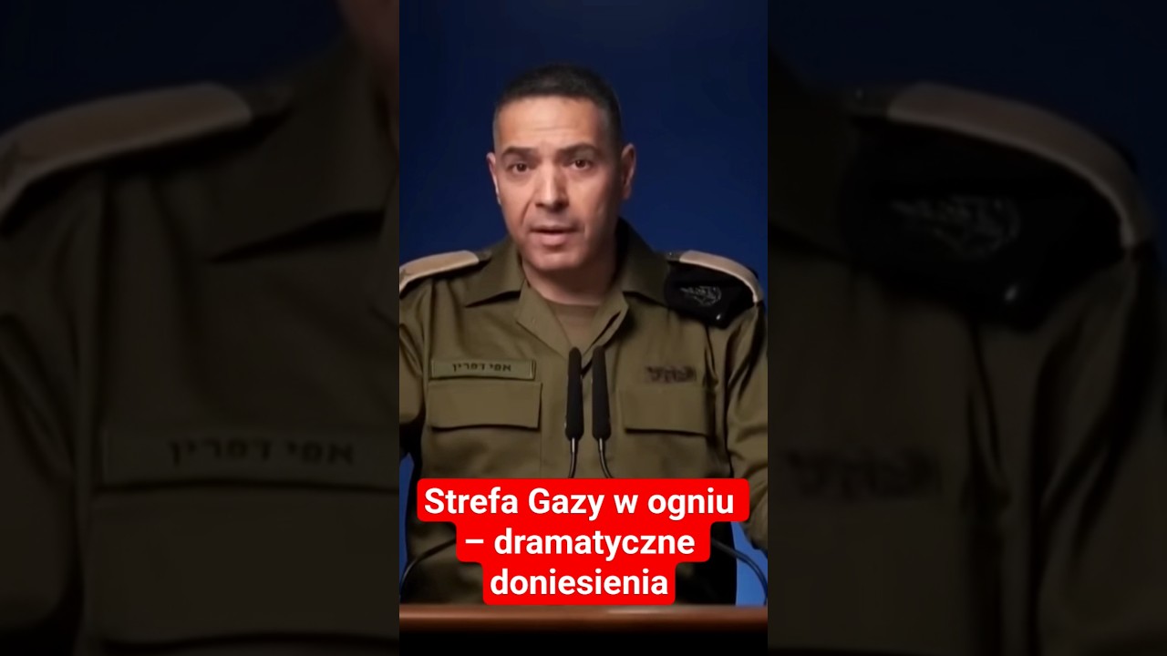 Strefa Gazy w ogniu – dramatyczne doniesienia