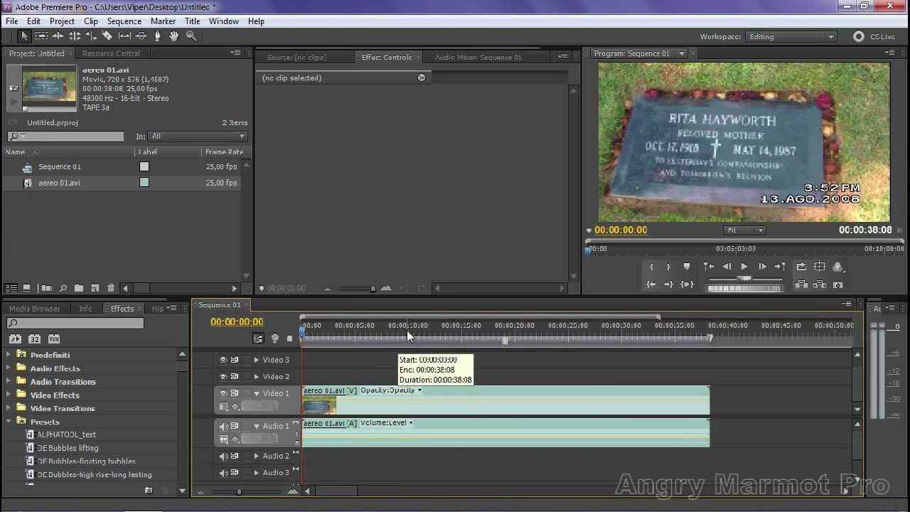 Adobe Premiere impostazioni progetto Pal e Export per Dvd e Youtube ...