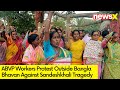 ABVP Workers Protest Outside Bangla Bhavan | Sandeshkhali Updates | NewsX