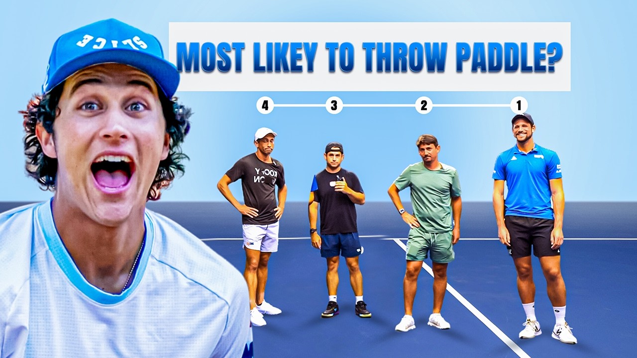 PICKLEBALL PROS BRUTALLY RANK THEMSELVES Part 3