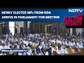 Lok Sabha Electons 2024 | Newly Elected MPs From NDA Arrive In Parliament For Meeting