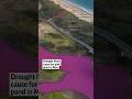 Drought likely cause for pink pond in Maui