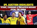IPL Auction 2024: Starc, Cummins shatter ₹20 crore barrier, uncapped Indians steal the show