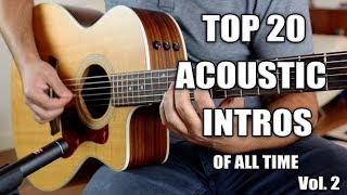 Top 20 Acoustic Guitar Intros Of All Time