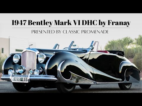 video 1947 Bentley Mark VI 3-Position DHC by Franay