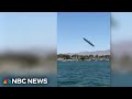 High-speed boat going over 200 mph crashes, drivers survive with minor injuries