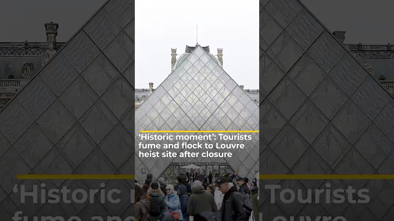 ‘Historic moment’: Tourists fume and flock to Louvre heist site after closure | ajshorts