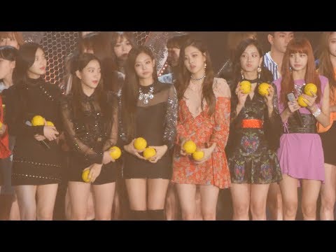 171001 블랙핑크(BLACKPINK)+레드벨벳 - 제니,예리친목 출연진 대표곡 리믹스 엔딩 (Ending) 직캠 Fancam (코리아뮤직페스티벌) by Mera