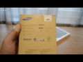 Распаковка Samsung Galaxy Tab 4 SM-T230