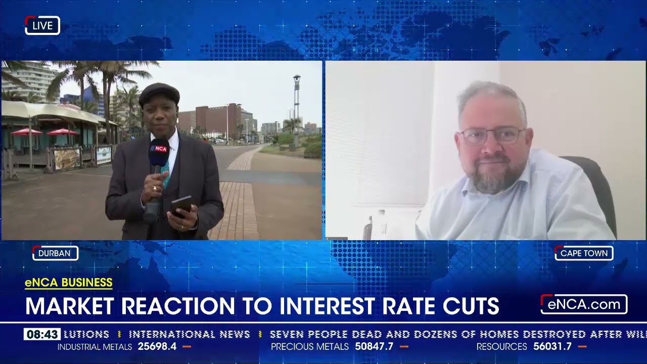 eNCA Business | Market reaction to interest rate cuts