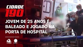 Jovem de 25 anos é baleado e jogado na porta de hospital em Messejana