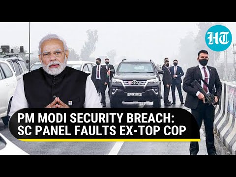 Pm Modi Security Breach Sc Panel Holds Ex Ferozepur Ssp Responsible