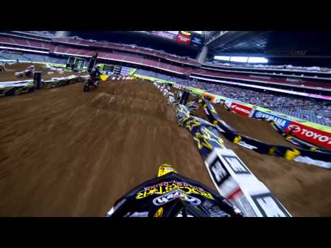 GoPro HD: Blake Wharton Practice 2013 Monster Energy Supercross from Houston 