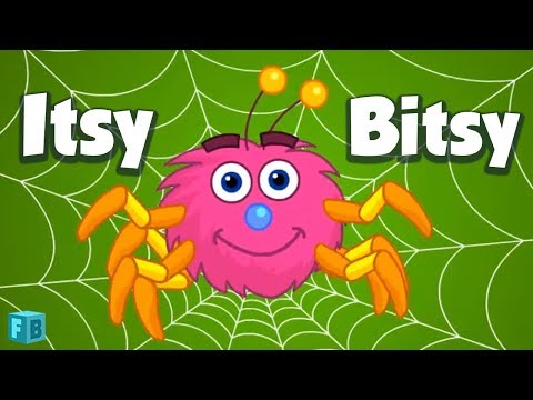 Itsy Bitsy Spider Nursery Rhymes | FlickBox Kids Song | Incy Wincy