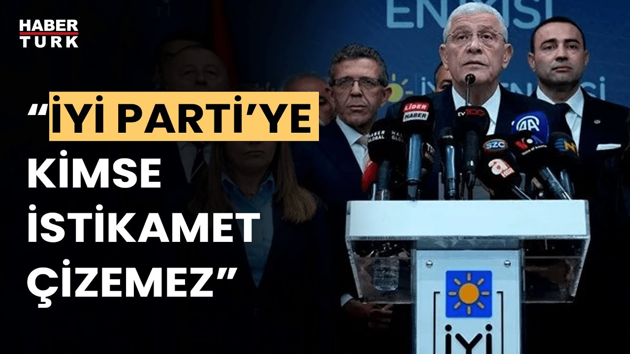 İYİ Parti Genel Başkan Adayı Dervişoğlu'ndan açıklama!