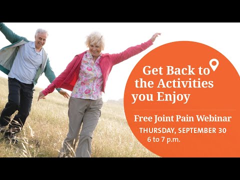 Joint Pain Webinar - 9-30-2021