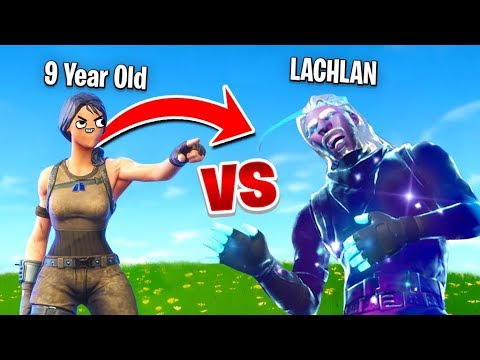 So a 9 Year Old Challenged me to a 1v1 In Fortnite...
