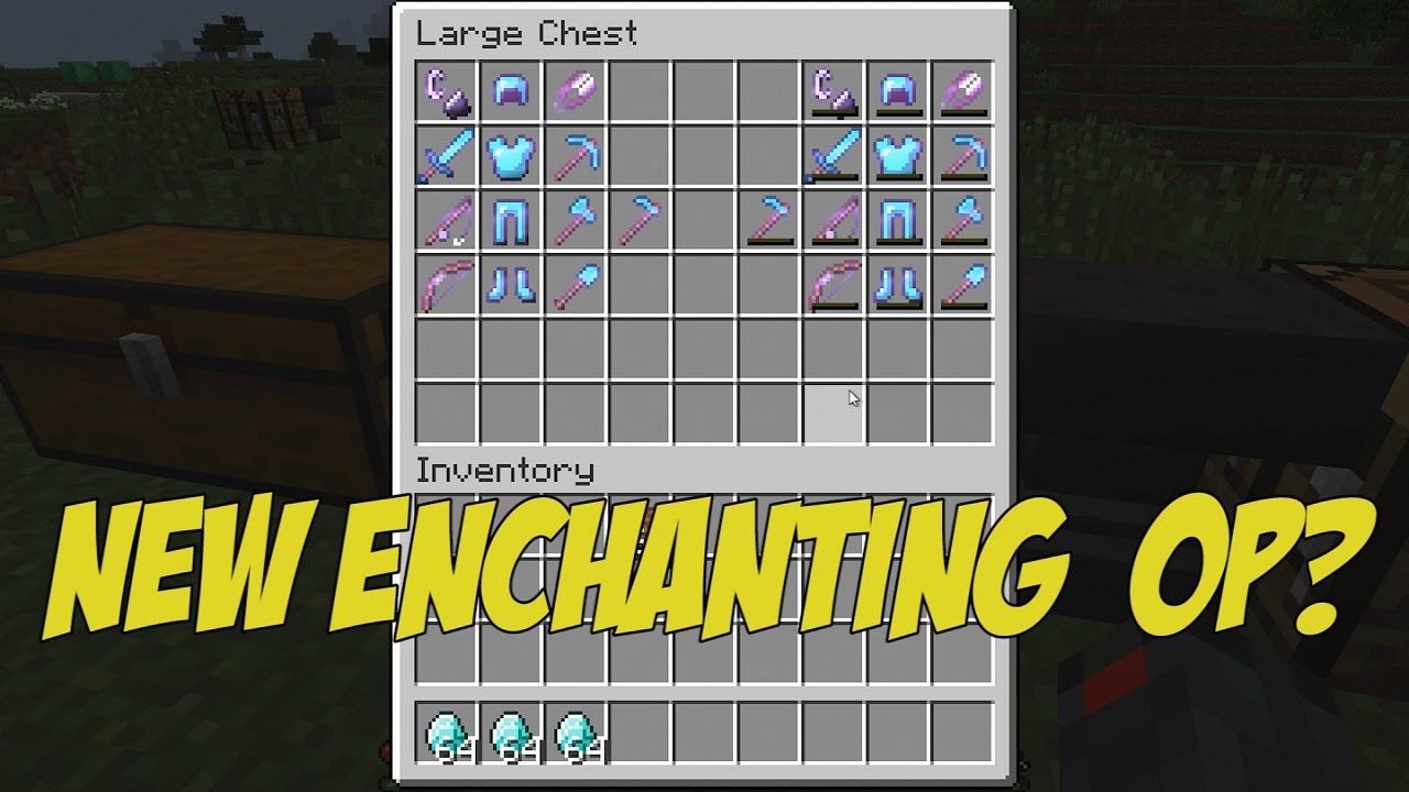 Minecraft 1.8 Repairing Maxed Out Enchanted Gear Too