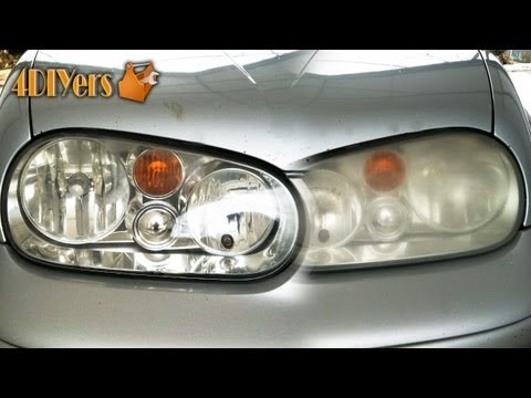 Clean foggy headlights mercedes #5
