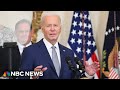 LIVE: Biden delivers remarks on investing and the job market | NBC News