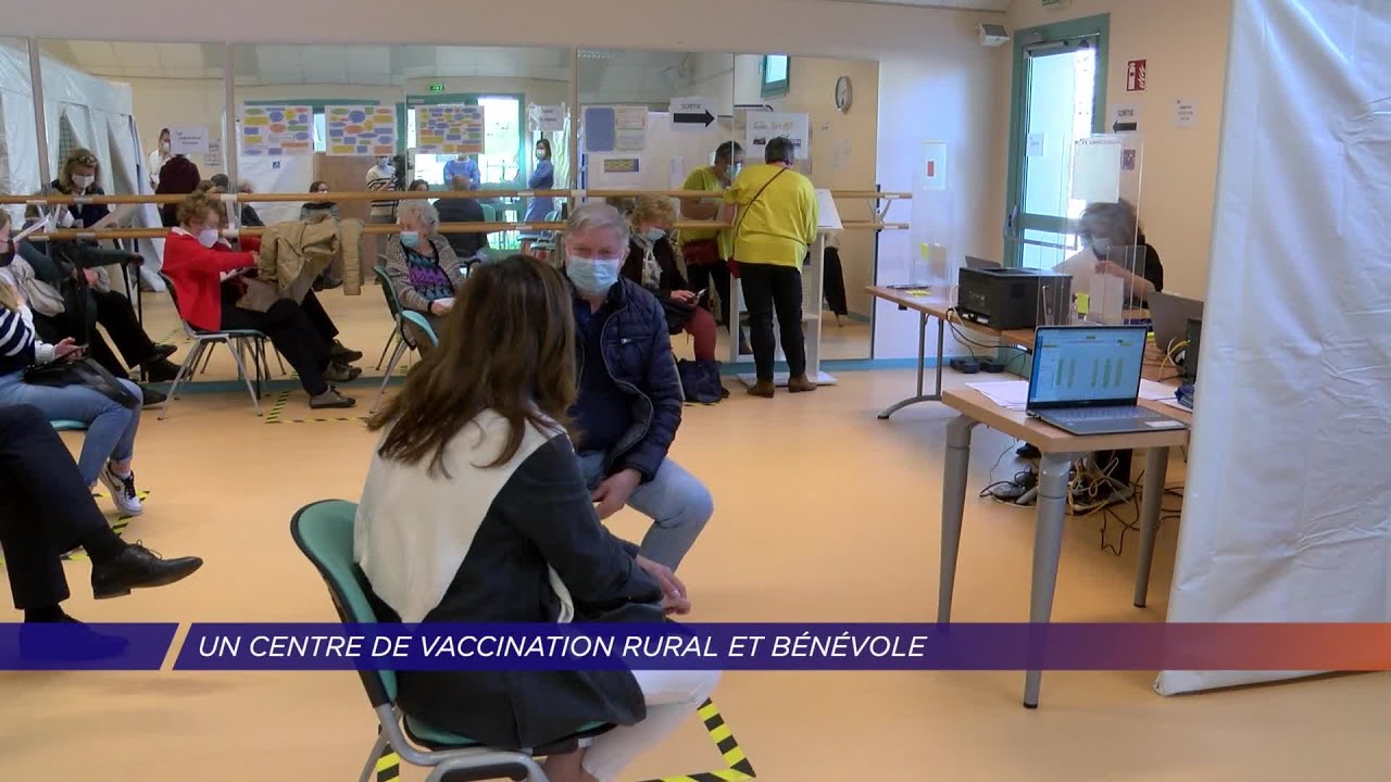 Yvelines | Un centre de vaccination rural et bénévole