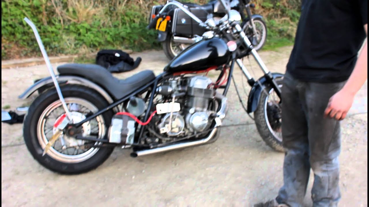 Cb750 honda chopper for sale #7