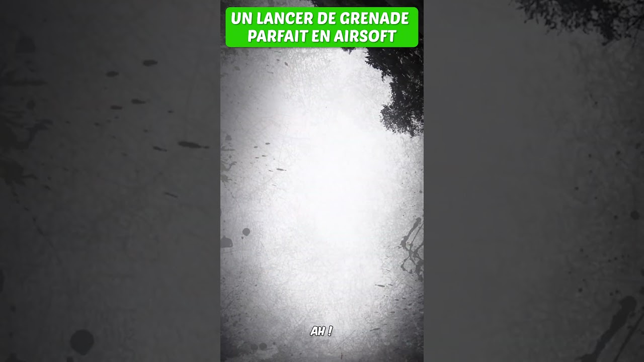Un lancer de Grenade Parfait en Airsoft 😱💥