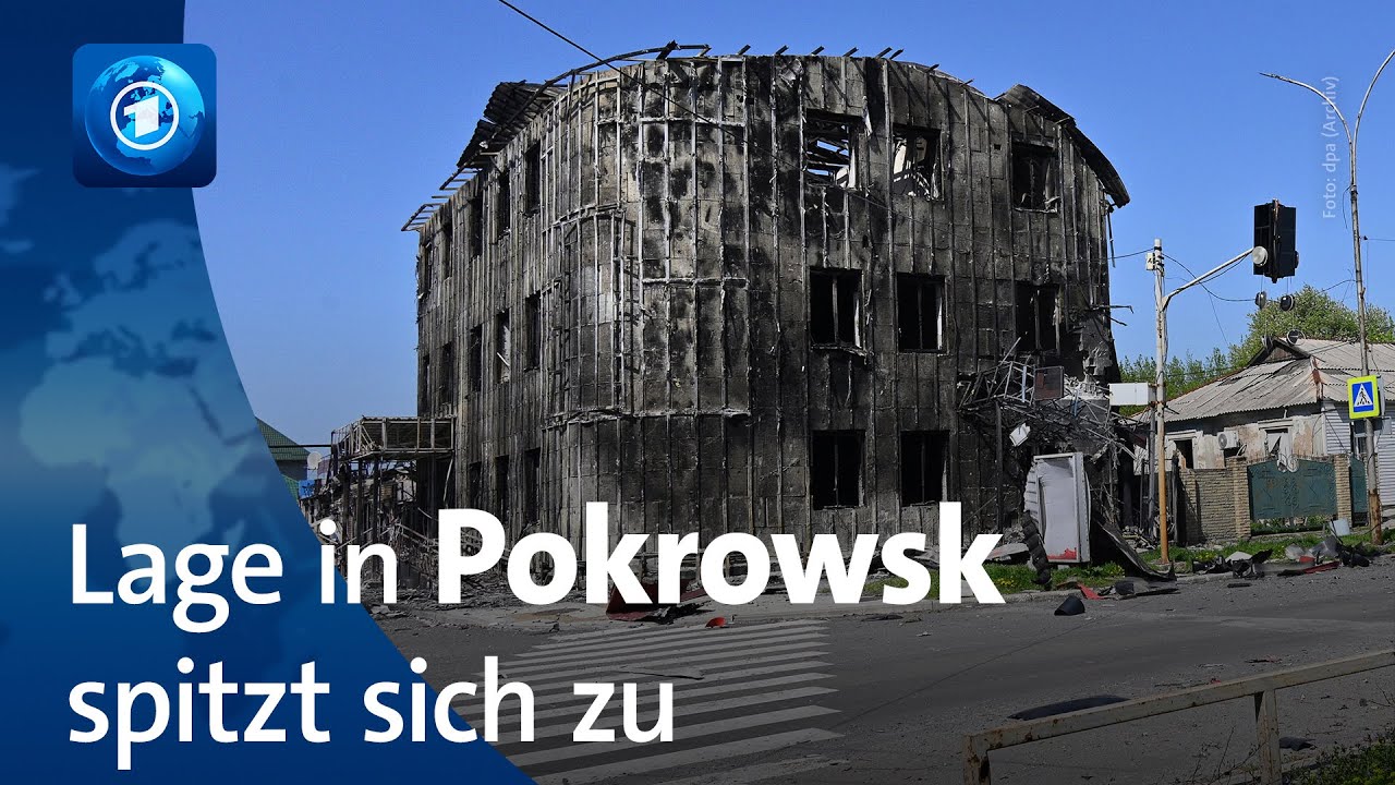 Krieg gegen die Ukraine: Lage in Pokrowsk spitzt sich zu