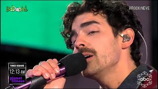 Jonas Brothers - Play My music, Leave Before You Love Me, Dreams, Sucker (Live) NEW YEAR'S EVE 2025