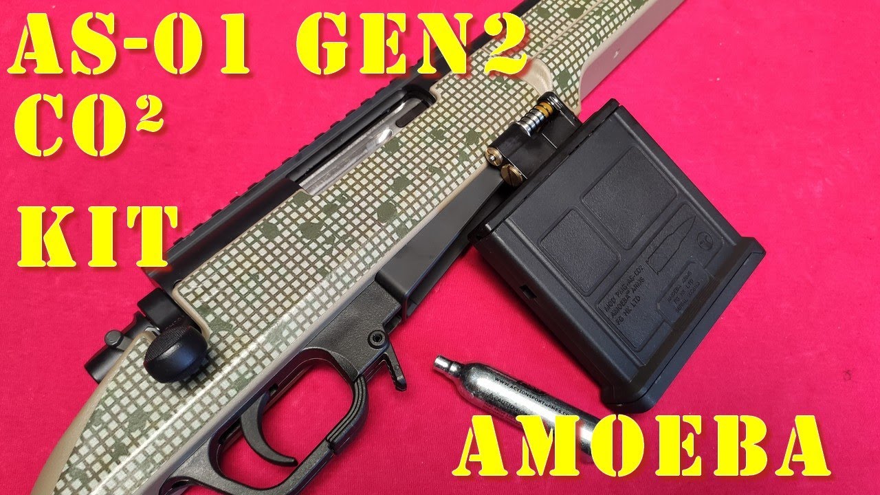 Airsoft - Striker AS01 GEN2 et kit CO² Amoeba [French]