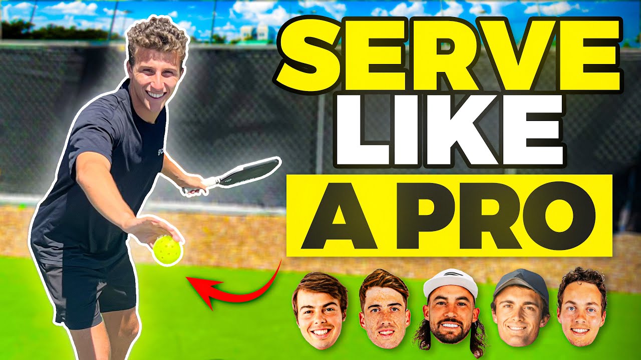How To Serve Like a PRO In Pickleball (Earn Free Points)