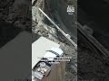 Sinkhole swallows road in Bangkok