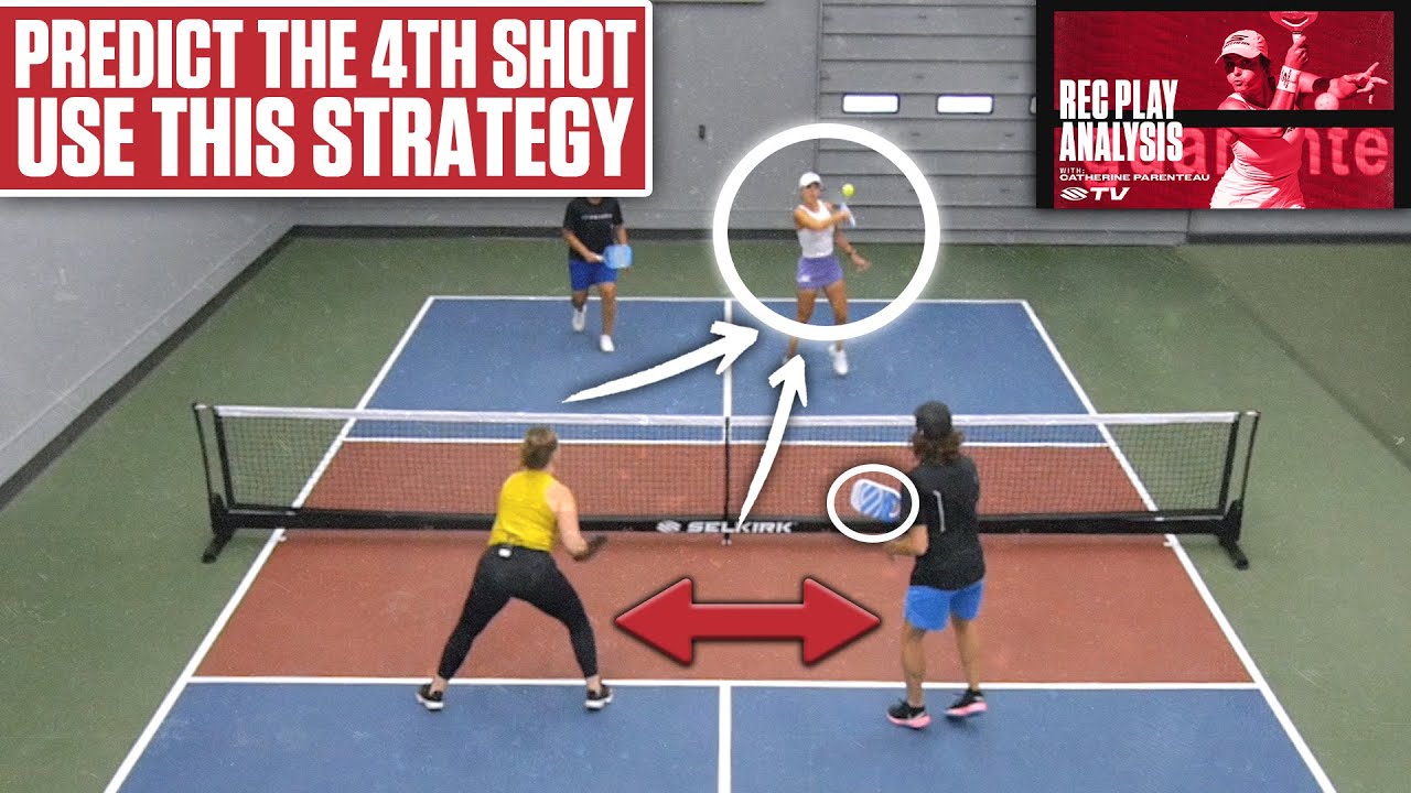 Reacting to the Drive & Returning the Pickleball 4th Shot