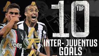 Inter Milan v Juventus - Top 10 Juventus Goals | Trezeguet, Dybala, Del Piero & More! | Juventus