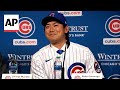 Shōta Imanaga introduced in Chicago: Go Cubs Go!