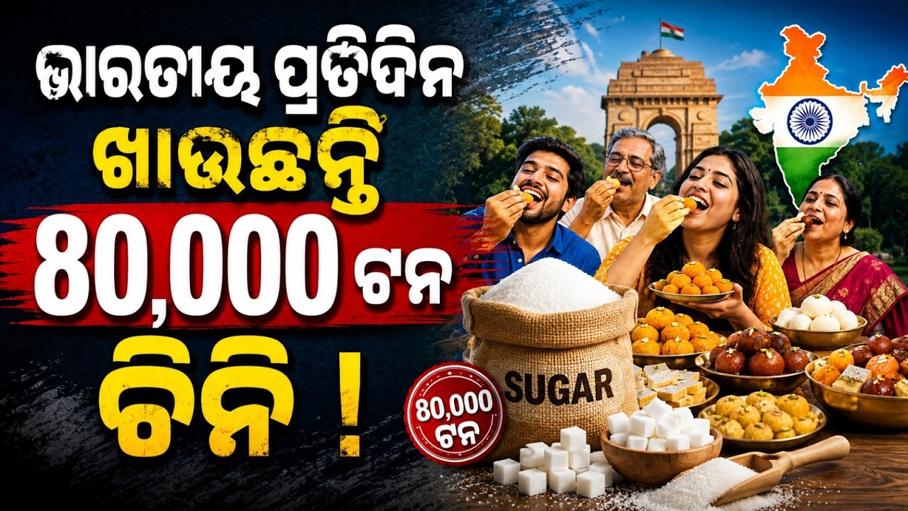ବିଶ୍ଵର ମିଠା ରାଜଧାନୀ... | Shocking Facts | India Consumes 8 Crore Kilograms of Sugar Every Single Day