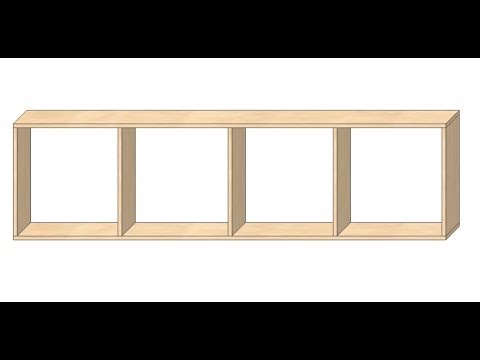 Jak zrobić meble pod wymiar #2 - plan półki lub regału