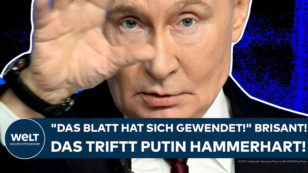 UKRAINE-KRIEG: "Das Blatt hat sich also gewendet!" Brisante Entwicklung! Das triftt Putin hammerhart