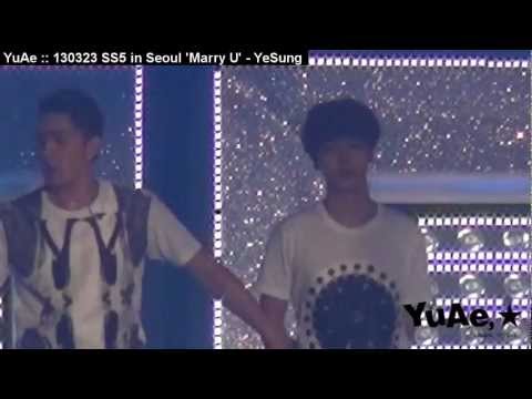 YuAe : 130323 SS5 in Seoul 'Marry U _02' - YeSung