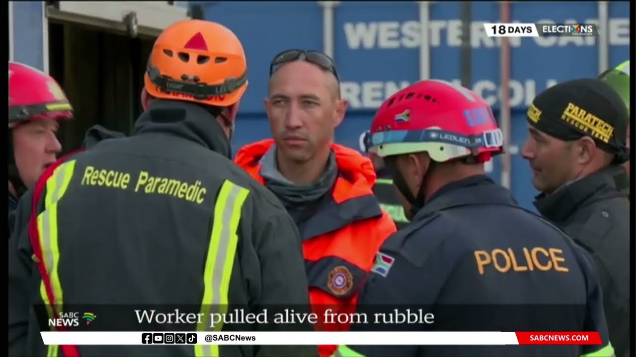 George Building Collapse | Worker retrieved alive from rubble