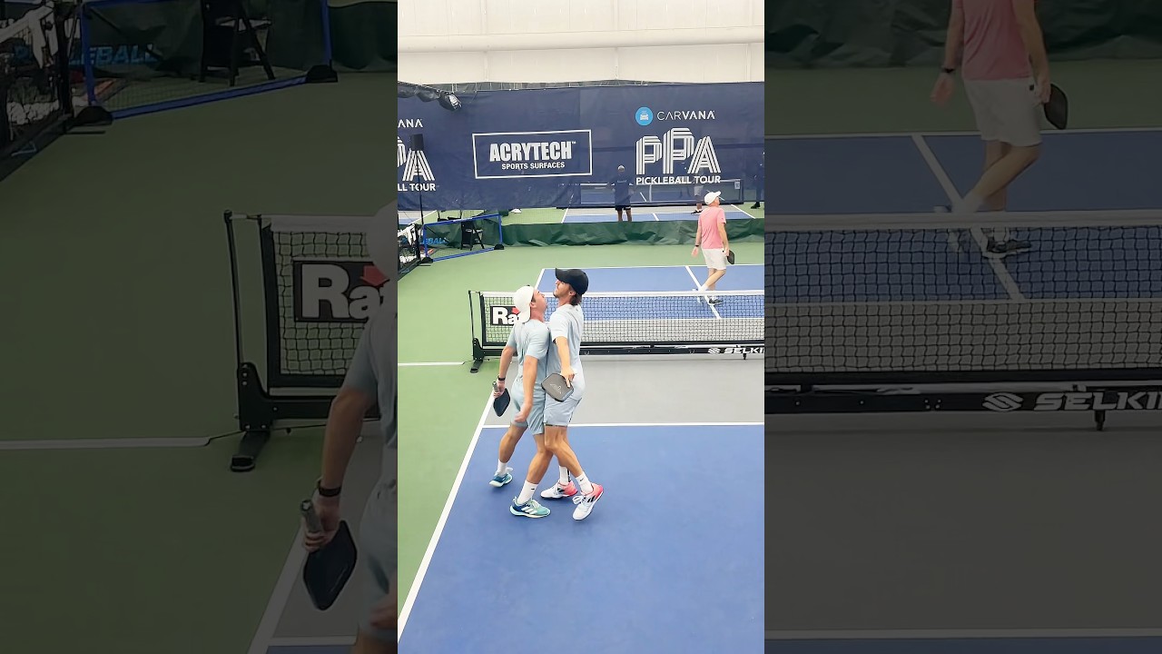 One of the greatest pickleball points in history 🤌🏼