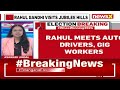 Rahul Gandhi Meets Auto Drivers, Gig Workers In Telangana | 2 Days Until Polls In State  - 03:09 min - News - Video