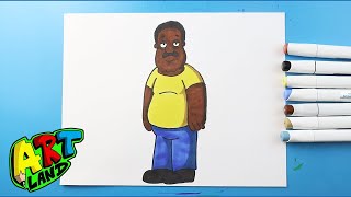How to Draw Cleveland Brown | Fortnite