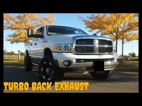 Cummins 5.9 Turbo Back Exhaust - YouTube