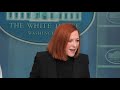 LIVE: White House briefing with Jen Psaki  - 46:46 min - News - Video