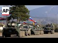 Russia begins withdrawing peacekeeping forces from Karabakh