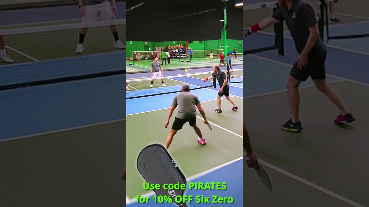 🤞When Lucky, Use It! #pickleballhighlights #pickleball #sports #sporthighlights