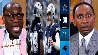 FIRST TAKE | "COWBOYS CAN STILL MAKE THE PLAYOFFS" SHANNON BREAKS IT DOWN! "MICHA PARSONS IS ELITE"