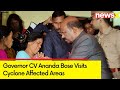 WB Governor CV Ananda Bose Visits Cyclone Affected Areas | Cyclone Remal Updates